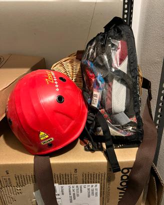 Set ferrata e casco salewa