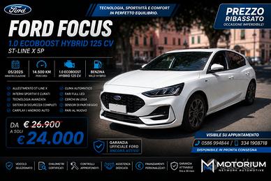 FORD FOCUS ST-LINE X 1.0 ECOBOOST 125 CV MHEV - 14