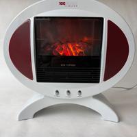 Stufetta eletttica effetto camino