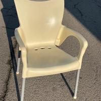 Lotto sedie da esterno