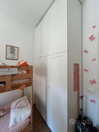 Armadio IKEA PLATSA bianco 80x55x300