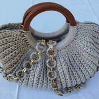 Borsa uncinetto pezzo unico fatto a mano (03)