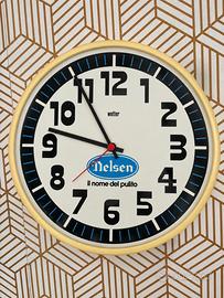 Orologio da parete vintage pubblicitario   Nelsen