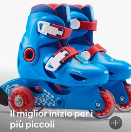 Roller bambino Play3 – Misura 30-32 regolabile