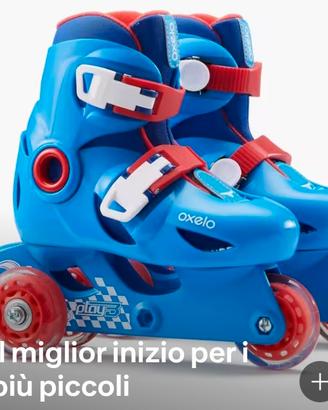  pattini a rotelle Roller bambino – Misura 30-32 