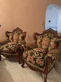 Divani e poltrone stile vintage