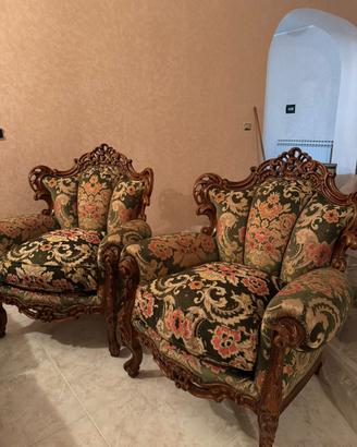 Divani e poltrone stile vintage