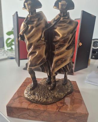 Statua in bronzo Carabinieri nella tormenta