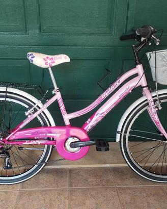 Bici bambina Lincy High-tec 24 pollici 