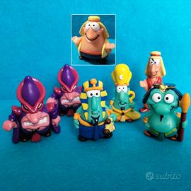 7 Pezzi Sorpresine I LUNES Kinder e Ferrero 2002