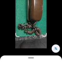 telefono ITT SLIMLINE MARRONE