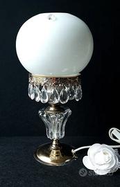 Lampada da tavolo luxury vintage con cristalli |St