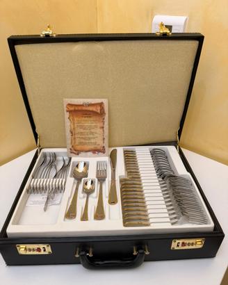 Set di posate Inoxpran per 12 persone