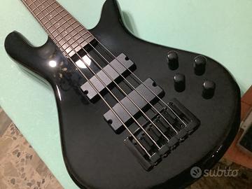 Basso Elettrico Spector Performer Black 5 Corde