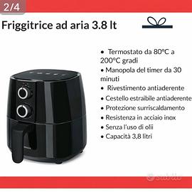 Friggitrice ad aria nuova mai usata