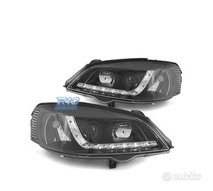 FARI OPEL ASTRA G 94-97 LUCE DIURNA A LED FONDO NE
