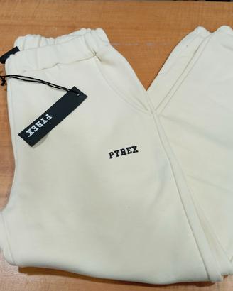 Pantalone tuta Pyrex panna tg XL