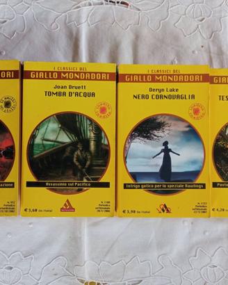 13 Gialli Mondadori + 2 Feltrinelli