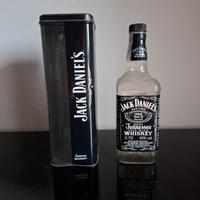 Bottiglia whisky JACK DANIELS vuota