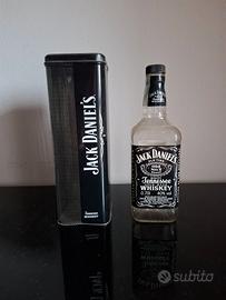 Bottiglia whisky JACK DANIELS vuota