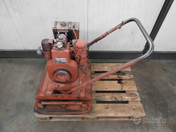 Compattatore, Piastra vibrante per terreno