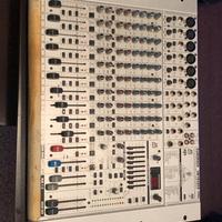 impianto audio casse fbt e mixer beringher 