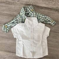 Set camicia + body-camicia bambino 3-6 mesi