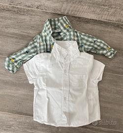 Set camicia + body-camicia bambino 3-6 mesi