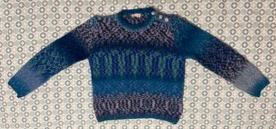 Liu Jo Maglione Mohair Alpaca Blu Viola