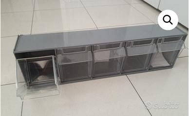 Contenitore estraibile a 5 cassetti