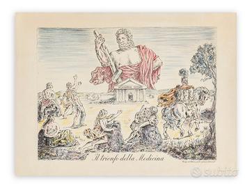 OPERE GRAFICHE CERTIFICATE DI GIORGIO DE CHIRICO