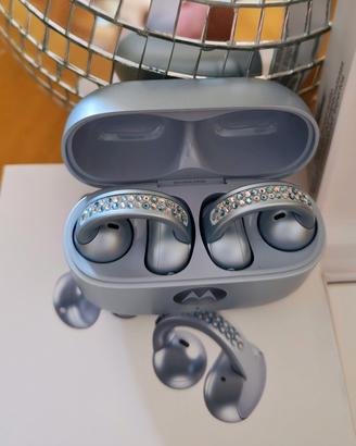 Cuffie Auricolari Moto buds loop Swarovski