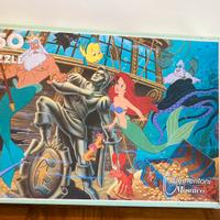 Puzzle clementoni figura sirenetta disney vintage