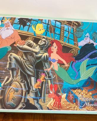 Puzzle clementoni figura sirenetta disney vintage