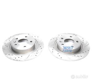 DISCHI FRENO FORATI E SCANALATI PER DACIA