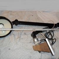 Lampade industriali vintage da postazione anni 60/