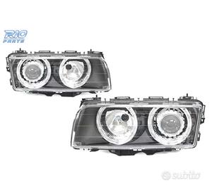 FARI BMW SERIE 7 E38 98-01 ANGEL EYES HALOGENI SFO