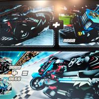 LEGO racers costruzioni kit 8668 e 8669