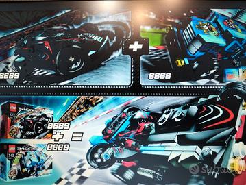 LEGO racers costruzioni kit 8668 e 8669