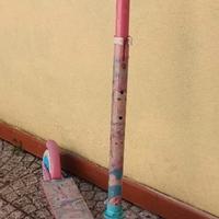 Monopattino Barbie 2 ruote bambina