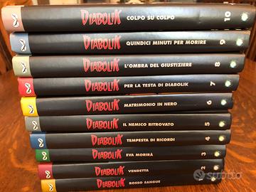 Diabolik A Colori 10 Volumi Serie Completa