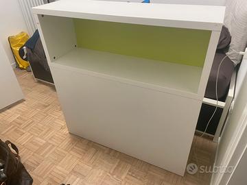 Mobile / libreria / testiera e cassetto a ripiani