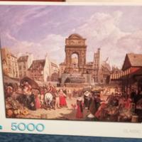 Puzzle MB da 5000 pezzi - MERCATO E FONTANA DEGLI
