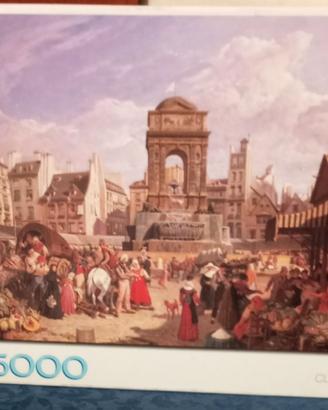 Puzzle MB da 5000 pezzi - MERCATO E FONTANA DEGLI