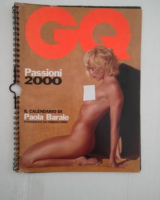 Calendario 2000 GQ - Paola Barale