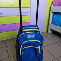 Zaino scuola con trolley