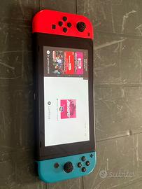 Nintendo Switch Joy-Con Neon Rosso e Blu