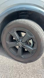 4 cerchi Audi 17" +  gomme termiche Bridgestone