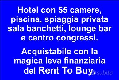 Hotel sul mare con spiaggia privata