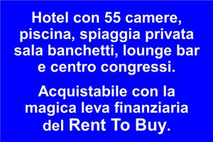 Hotel sul mare con spiaggia privata